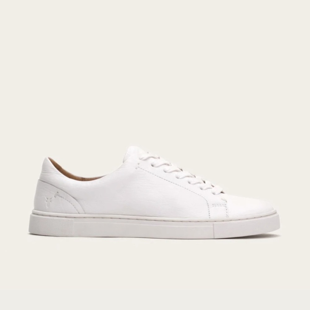 FRYE | Ivy Low Lace Sneaker (White)